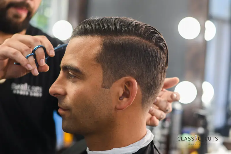 Classic gentleman's haircut