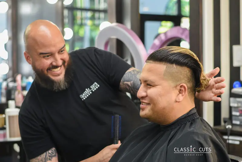 Haircut work at Classic Cuts (dsc 0423 copy)